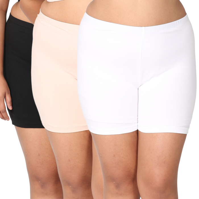 Pack Of 3 Under Dress Shorts
