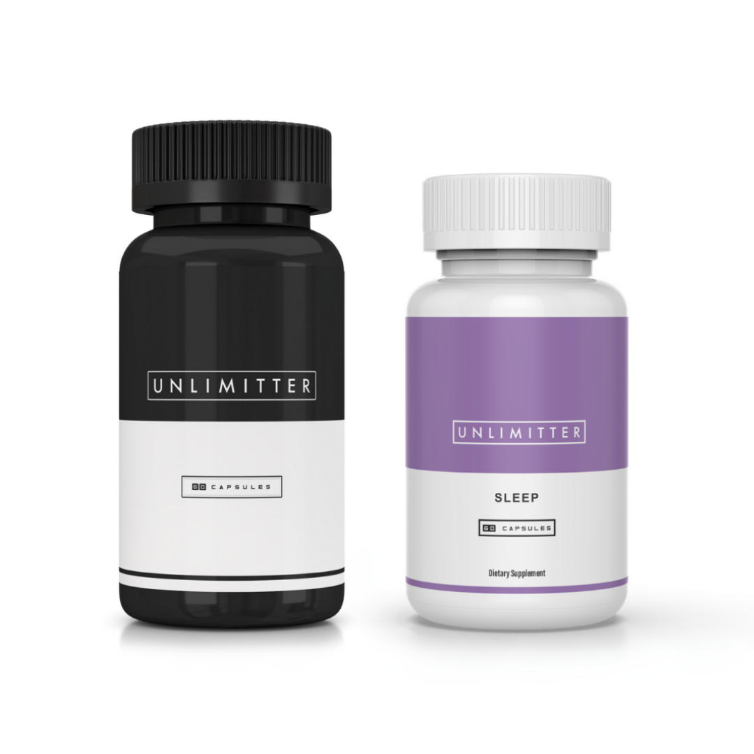 UNLIMITTER Focus & Sleep Bundle (60 ct) - Unlimitter product image