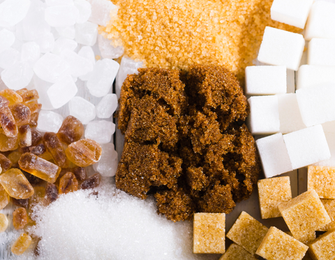 different types of sugar