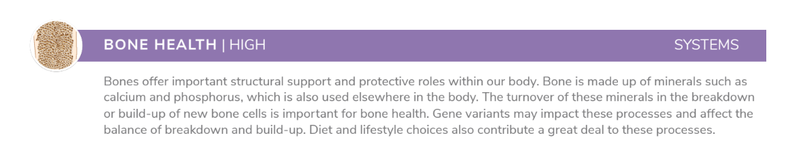 About bone health