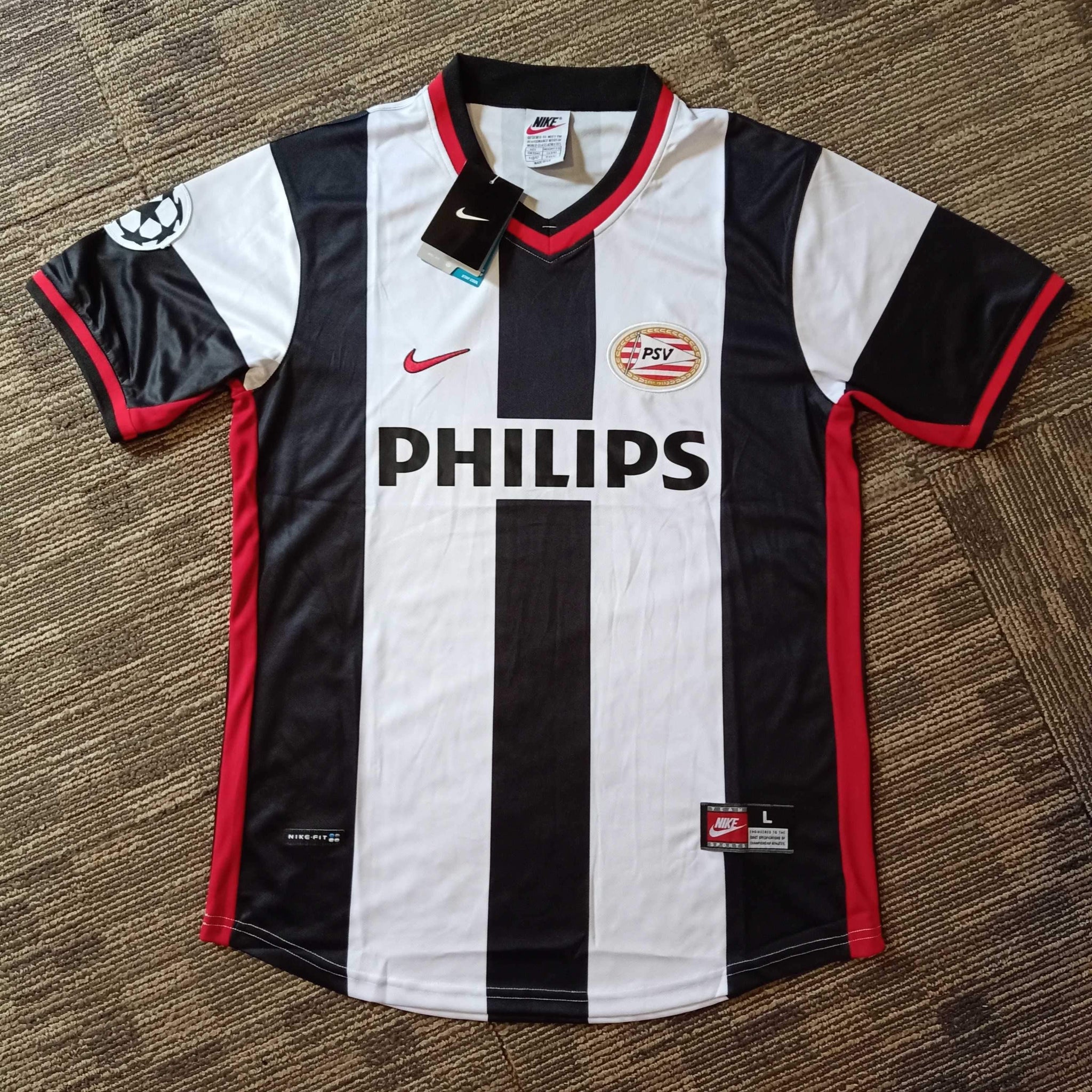 Beoordeling Pastoor factor 1998/99 PSV Eindhoven Away Shirt – ClassicFootballJersey