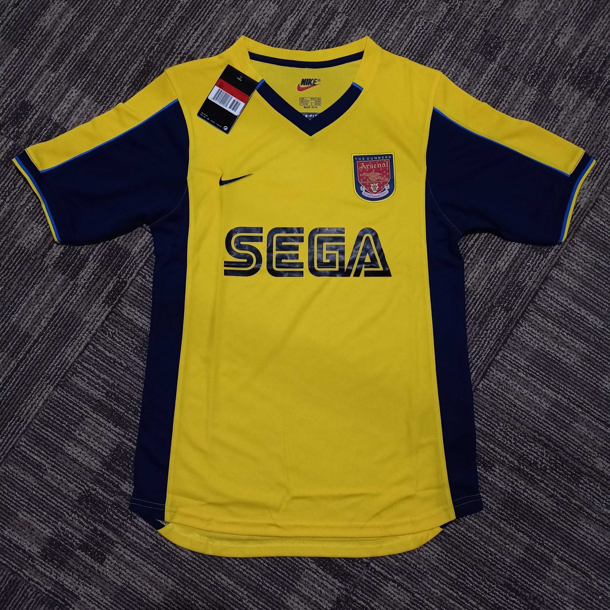 arsenal 1999 away kit