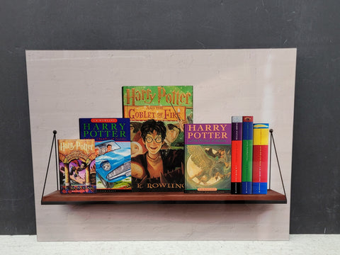 harry potter series shelf portrait by lagom collections