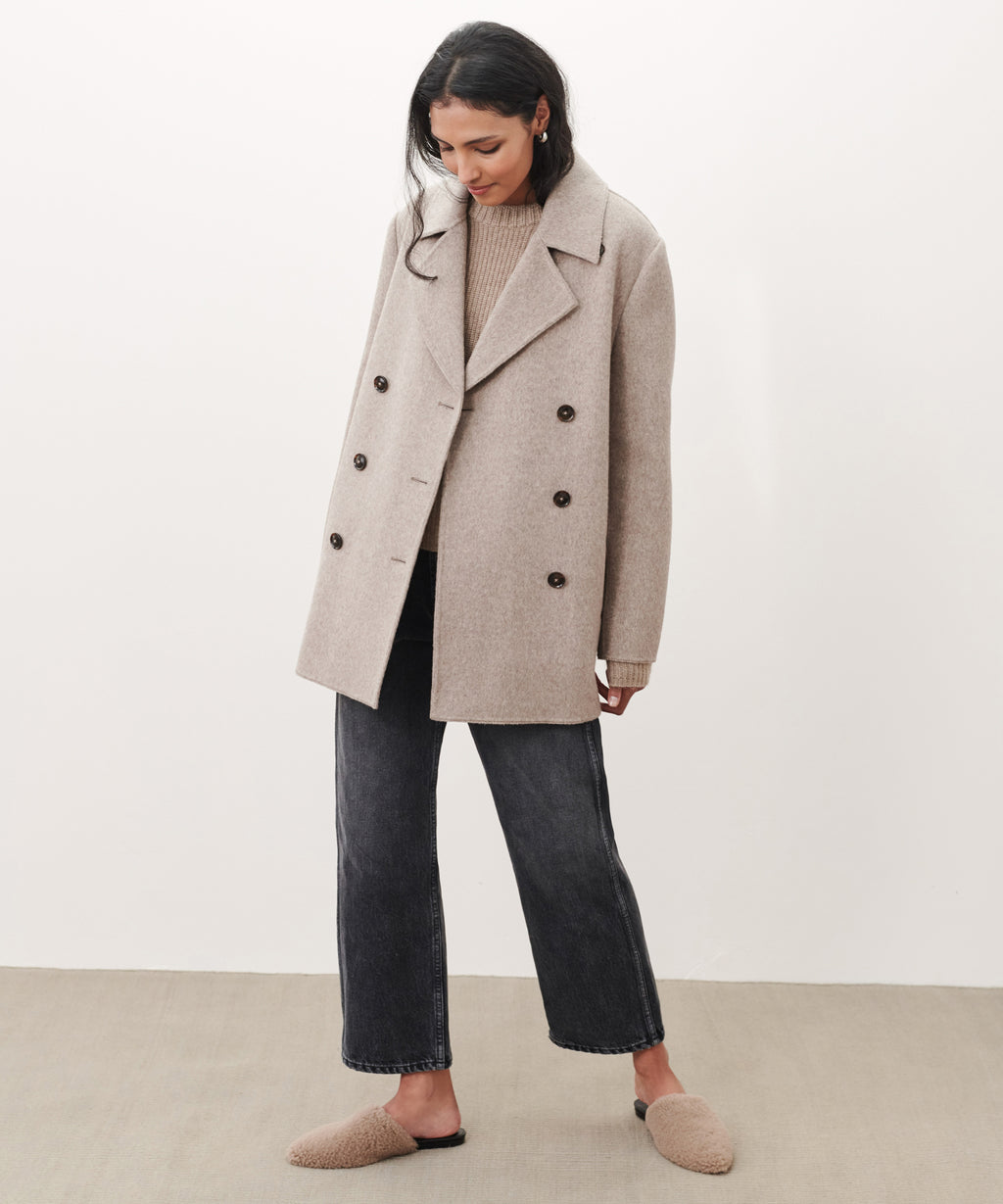 Cashmere Peacoat – Jenni Kayne