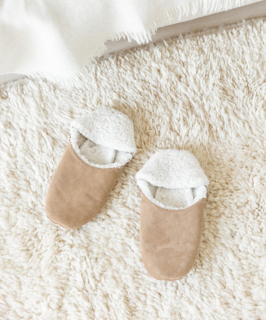 JENNI KAYNE | Suede Moroccan Slipper