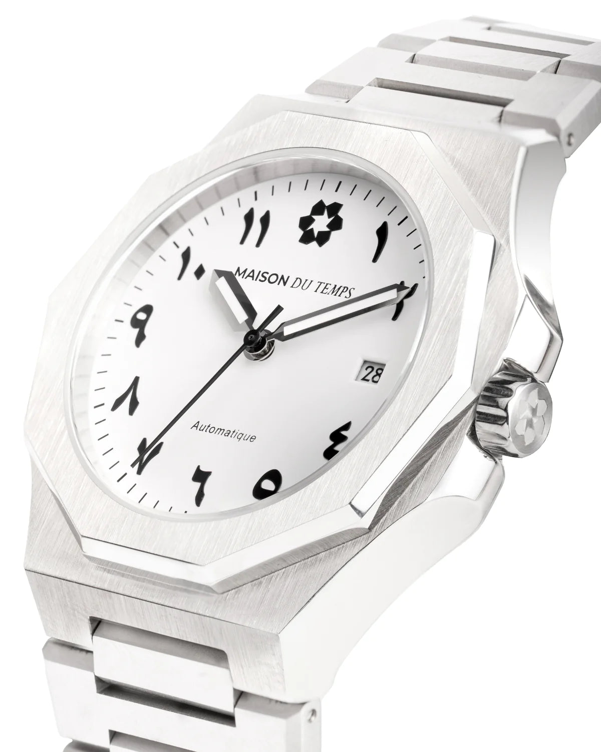 Arabic Dial watch white dial
