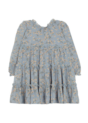 GIRLS Tiered Chiffon Dress - Hudson and Harper Kids