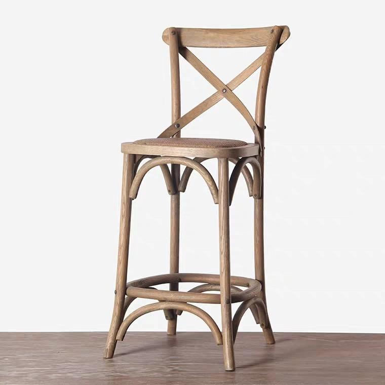 rustic counter stool