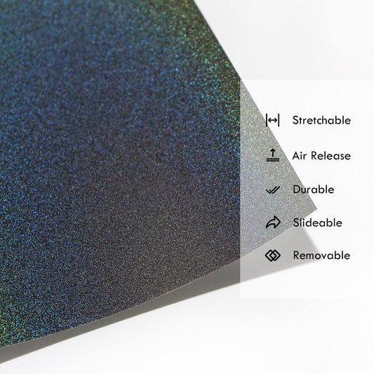 Chameleon Metallic White Vinyl Wrap  Color Shift Gloss Vinyl – yeswrap