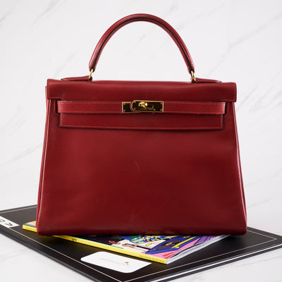 NEW] Hermès Kelly Sellier 28  Etain, Epsom Leather, Palladium Hardwa – The  Super Rich Concierge Malaysia