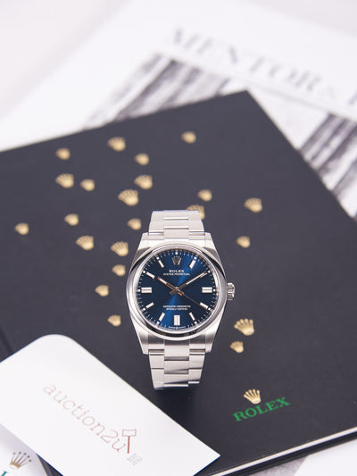[NEW] Rolex Oyster Perpetual 36 126000 | Bright Blue Dial, 36mm