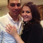 Mark and Ashleigh ~ Newly Engaged with her Brian Gavin RIng