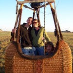 In the Hot Air Balloon Before Launch