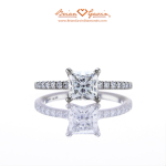 Legera Pave Engagement Ring - Brian Gavin Diamonds