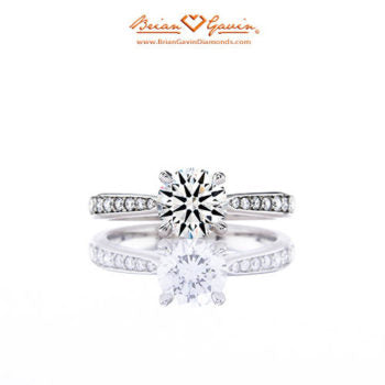 BGD White Gold Engagement Ring