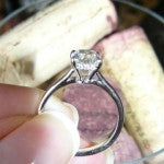 A Side View of Ronda's Eternal Grace Solitaire Reset