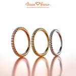 Rose Gold Eternity Band, Yellow Gold Eternity Band, White Gold Eternity Band