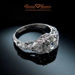 Antique Diamond Engagement RIng