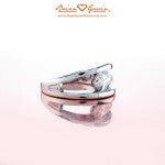 Brian Gavin Platinum Split Shank Marquise Diamond Engagement Ring