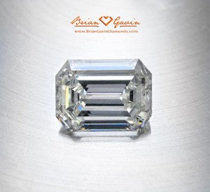 Image of an emerald cut diamond
