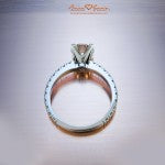 Brian Gavin Novela Diamond Pave Solitaire