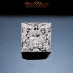 Brian Gavin Glamor Shot of Recut Princess Cut Diamond