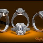 Diamond Engagement Ring CAD
