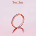 Sholdt 14K Rose Gold Naomi Diamond Band