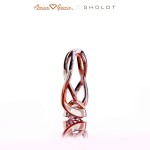 Sholdt 14K Rose Gold Flora Solitaire