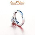 In Inside View of Leslie's Brian Gavin Diamond Engagement Ring