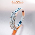 Tytti's 5 Stone Trellis Ring