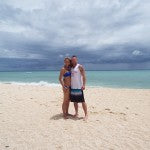 Greg and Amie on the Beach