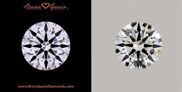 Hearts and Arrows Diamond Comparison