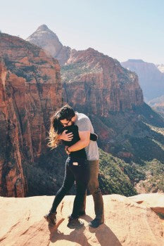 Quimi and Aaron at the Grand Canyon