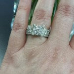 Jamie's Custom Diamond Engagement Ring by Brian Gavin