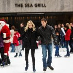 Jeff and Kayla Skating at Rockefeller Center