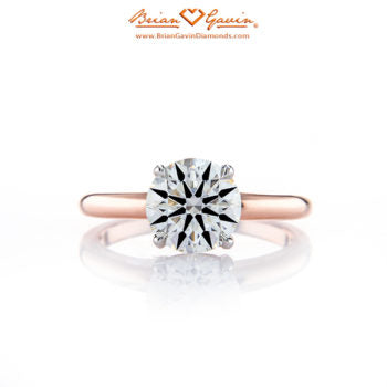 New Truth Solitaire BGD Engagement Ring set in 18K rose gold 3