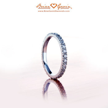 Novela Matching Wedding Band in Platinum