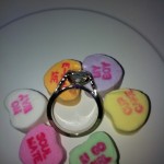 Side View of the Ring in Candy