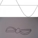Original Line Drawing Influenced by the Sine Wave