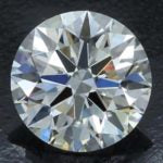 1.252 carat, I-color, VS-1 clarity, Brian Gavin Signature hearts and arrows round diamond
