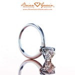 Classic Platinum Tiffany Style 6 Prong Solitaire by Brian Gavin