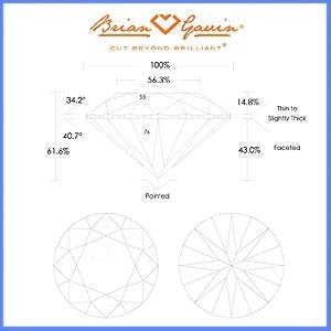 How Diamonds Faceted To Hide Inclusions Brian Gavin AGSL-104071372007