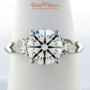 three-stone-diamond-engagement-ring-with-pear-shape-side-stones-brian-gavin-designs