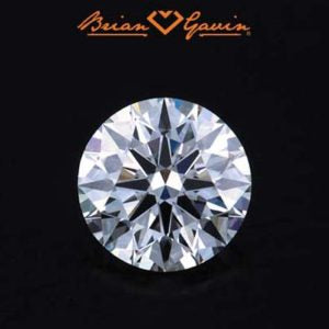 0.607 carat, G-color, VS-1 clarity, Brian Gavin Signature round diamond