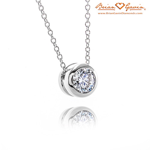 Diamond Pendant Necklace For Women | 3 ct IGI Certified Heart Shape | Globe  Slider Lab Diamond Pendant Necklace In 14K Rose Gold | FG-VS1-VS2 Quality |  Friendly Diamonds - Walmart.com