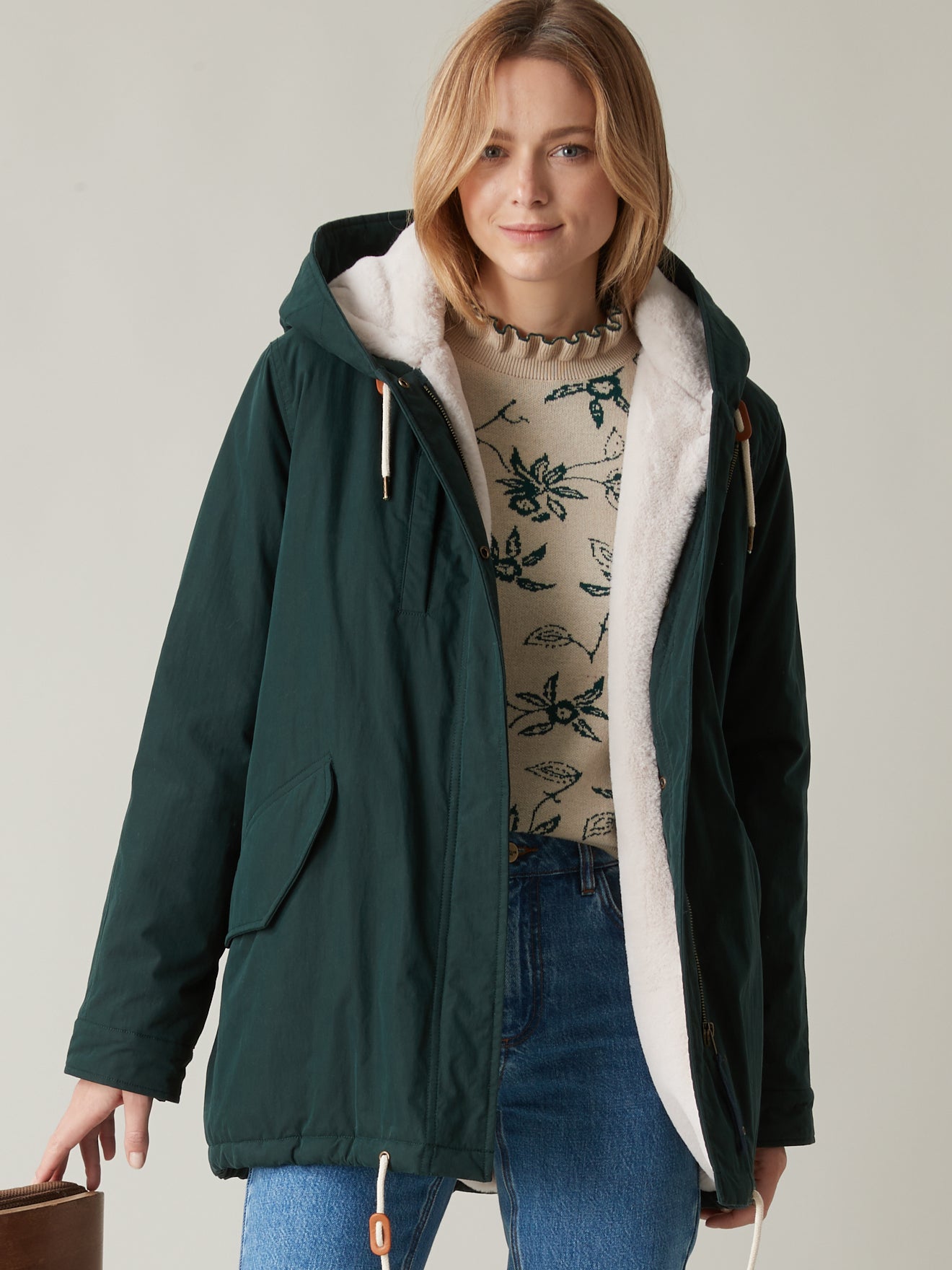 Parka courte femme