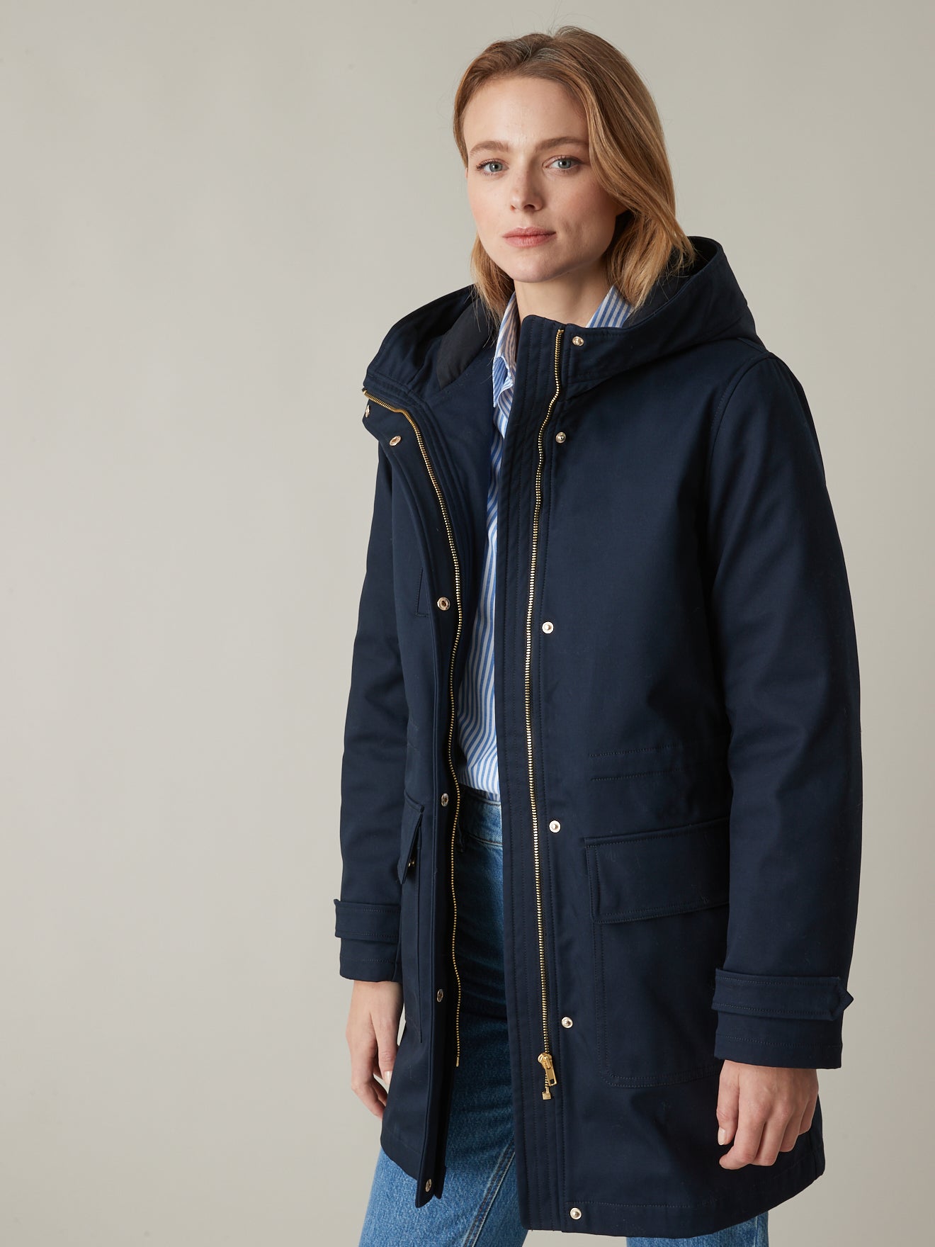 Parka doublée sherpa femme - Collection famille