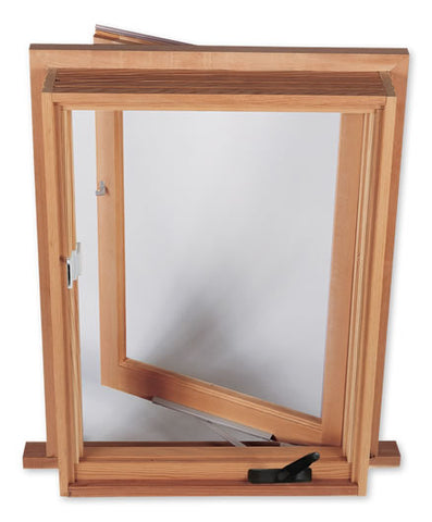 casement wood window