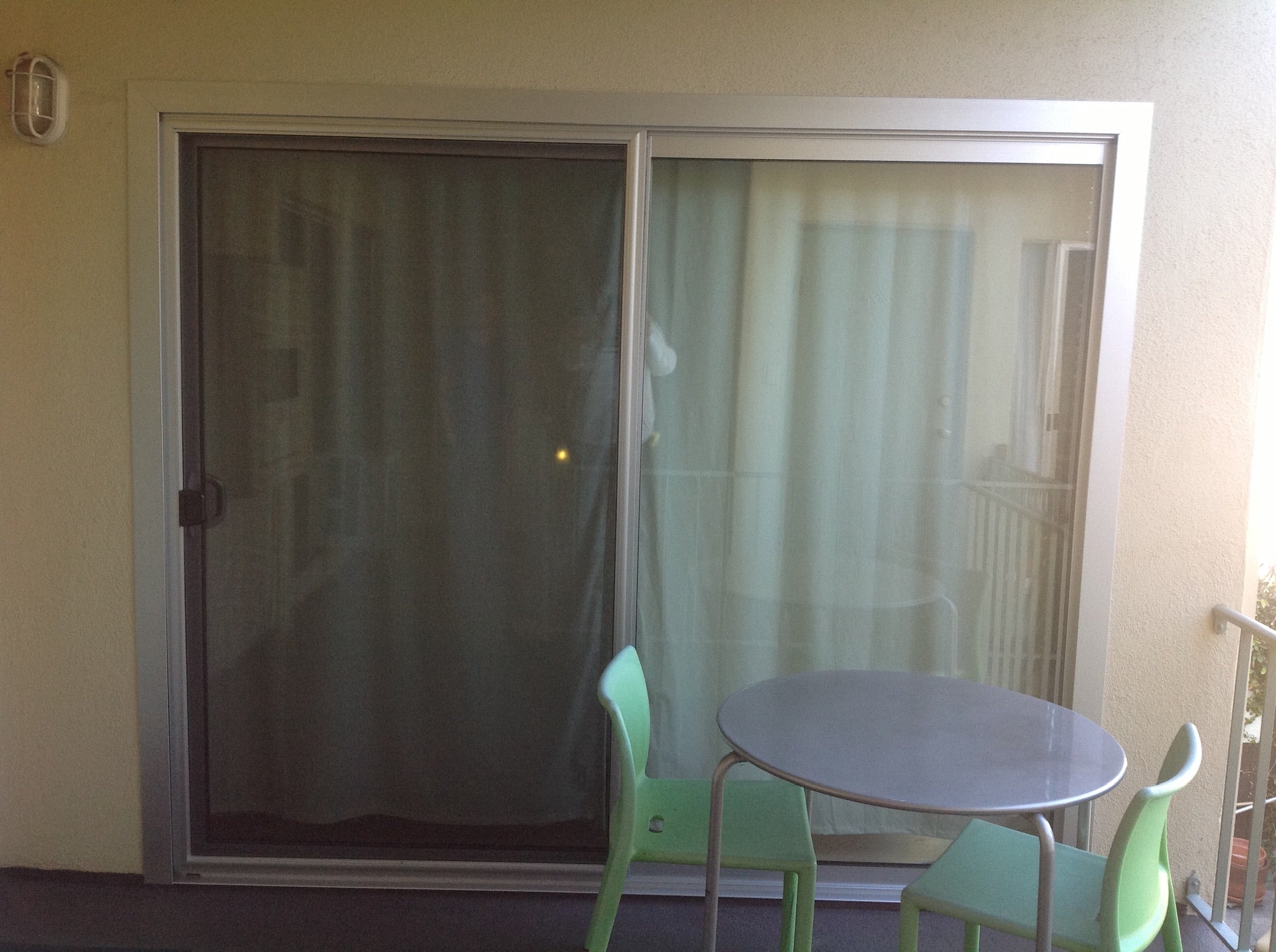 sliding screen door